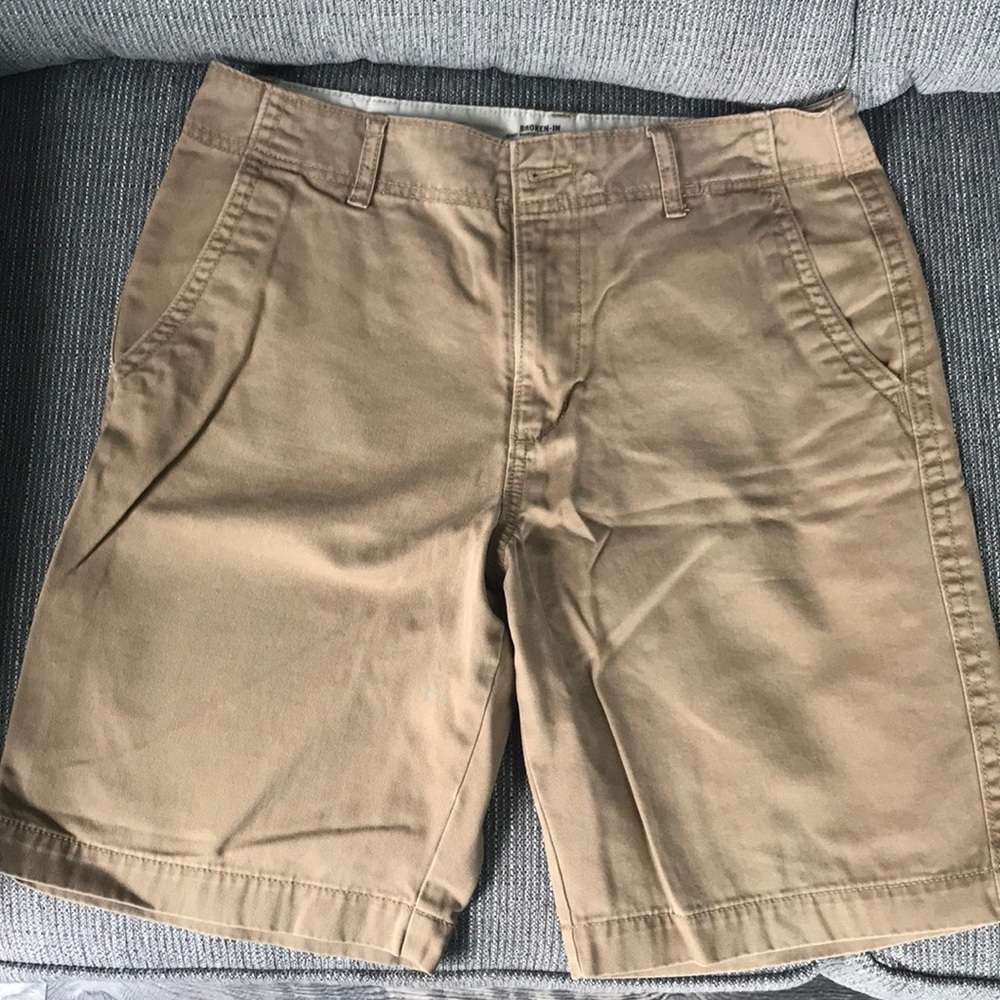Men's Khaki Shorts - size 33